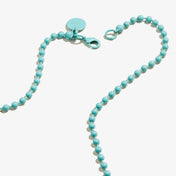 Turquoise Ball Chain Necklace