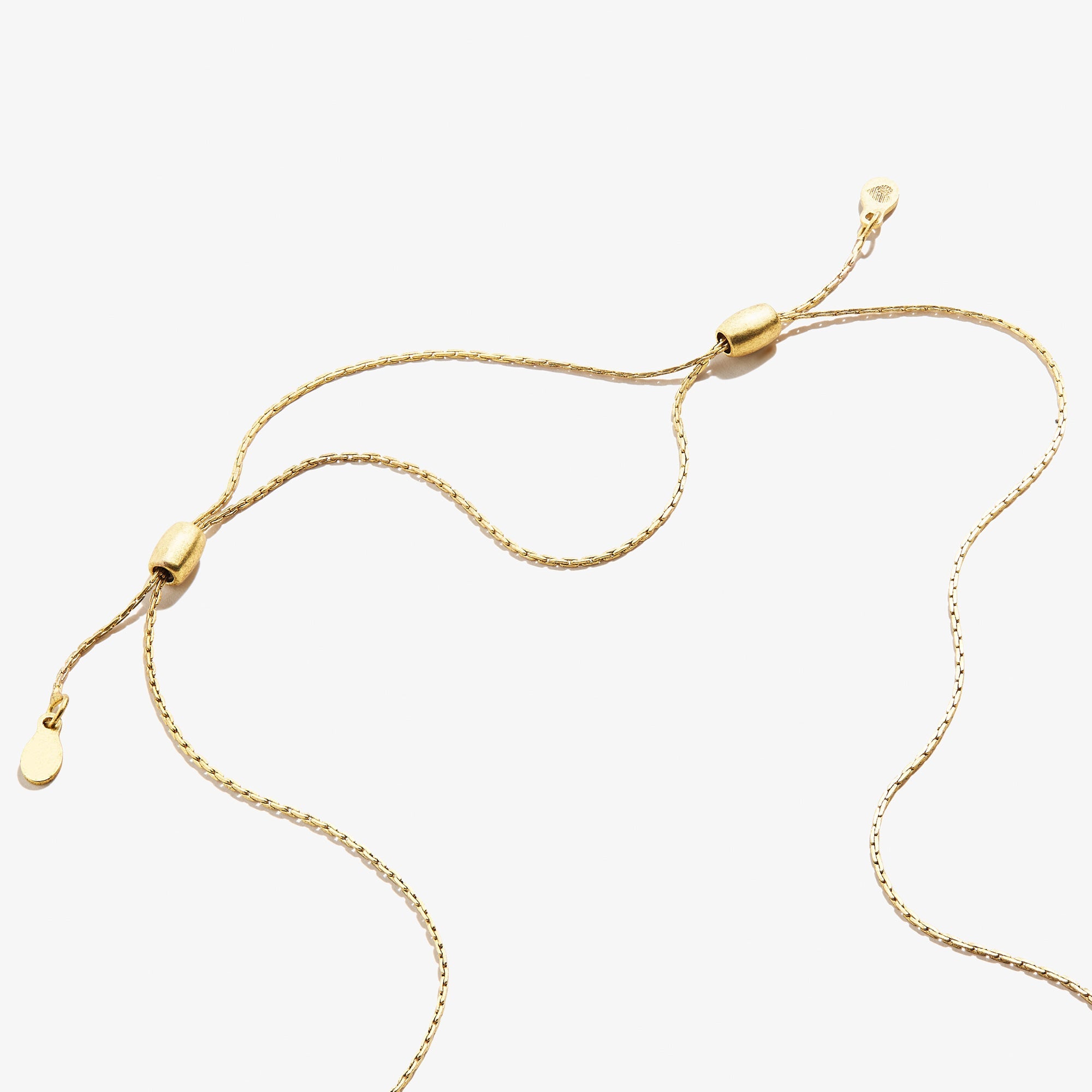 Daisy + Hope Mantra Duo Charm Necklace