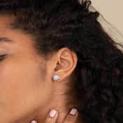 Heart + Gratitude Stud Earrings