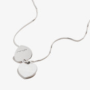 'Love You Unconditionally' Mom Duo Charm Necklace