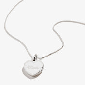 'Love You Unconditionally' Mom Duo Charm Necklace