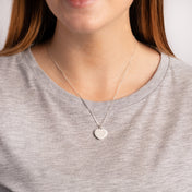 'Love You Unconditionally' Mom Duo Charm Necklace