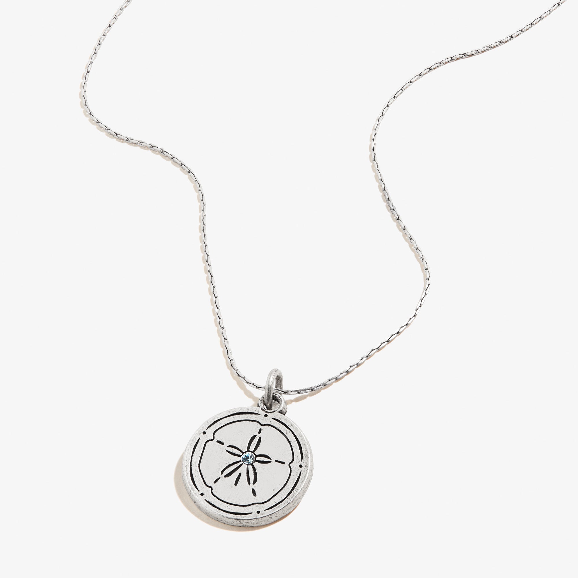 Sand-Dollar-Charm-Necklace-Expandable-II-Silver-Front-A21ENSNDRS.jpg