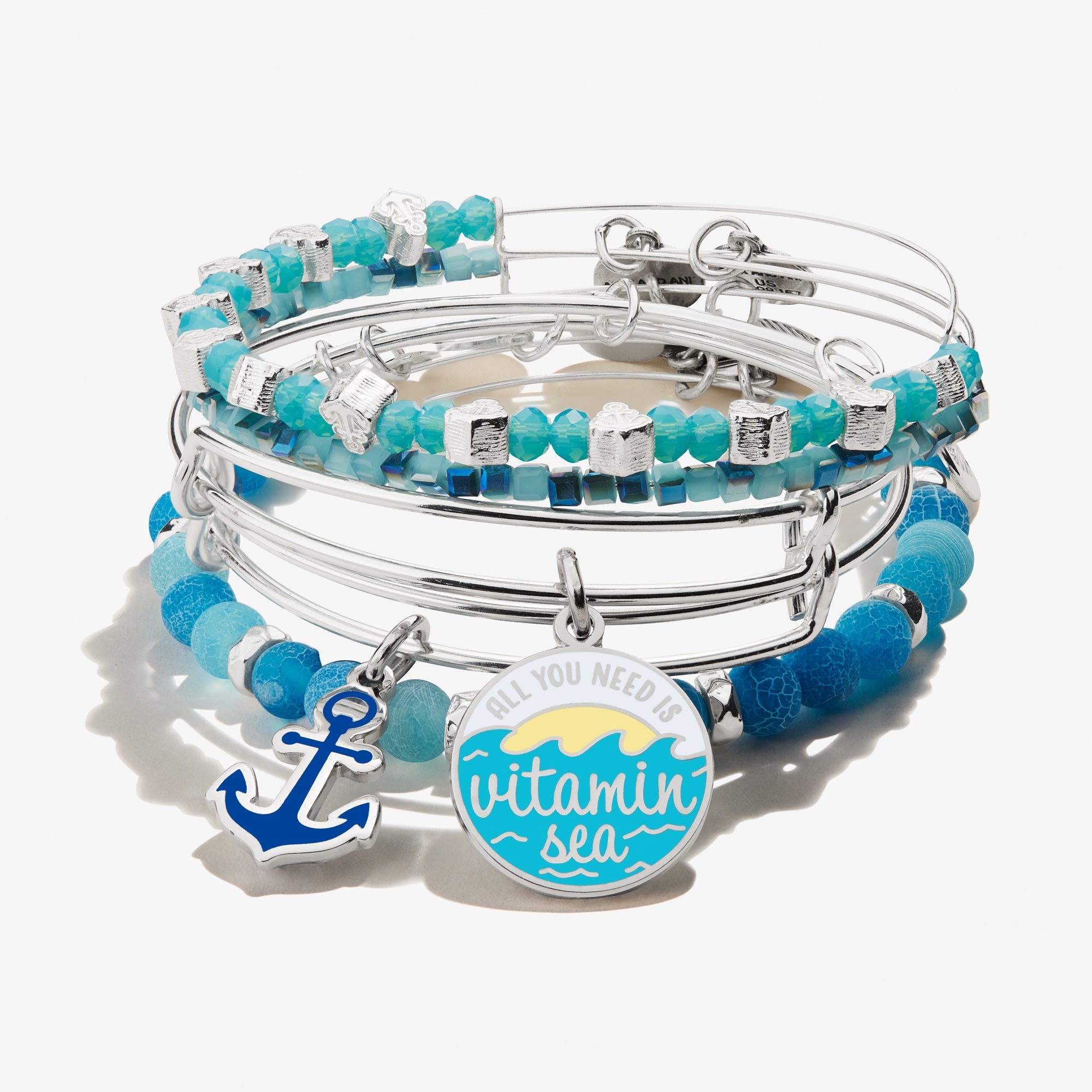 Vitamin-Sea-Charm-Bangle-Set-5-Silver-Front-A21SET12SS.jpg