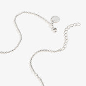 Crystal Evil Eye Necklace, Adjustable