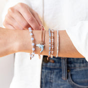 Dolphin Charm Bangles, Set of 5
