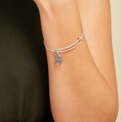 Llama Charm Bangle